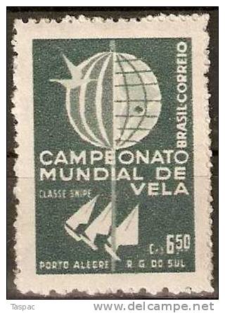 Brazil 1959 Mi# 965 ** MNH - World Championship Of Snipe Class Sailboats, Porto Alegre - Ungebraucht