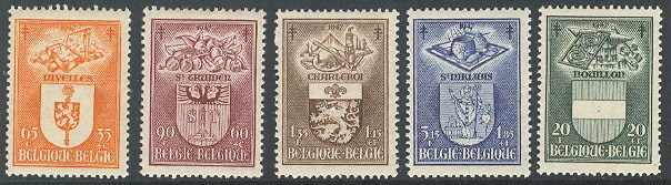 Belgie COB 756 / 760 ** - Unused Stamps