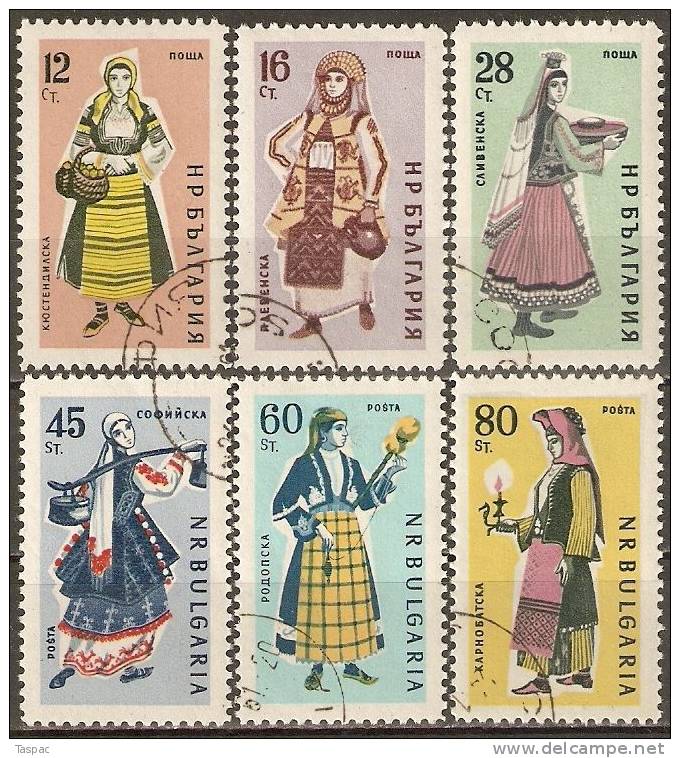 Bulgaria 1961 Mi# 1201-1206 Used - Used Stamps