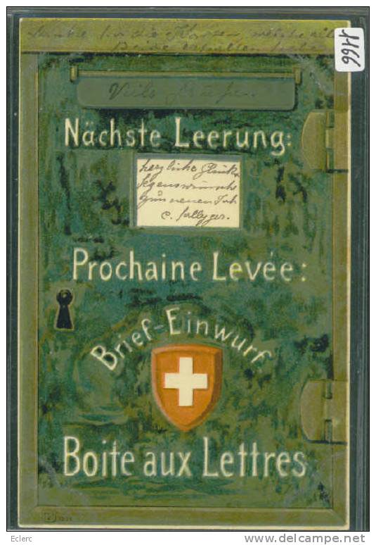 PROCHAINE LEVEE - BOITE AUX LETTRES - TB - Poste & Postini