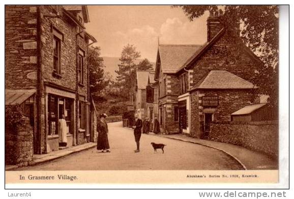 Old - Vintage England  Postcard - Carte Ancienne De Grande Bretagne - Grasmere - Sonstige & Ohne Zuordnung