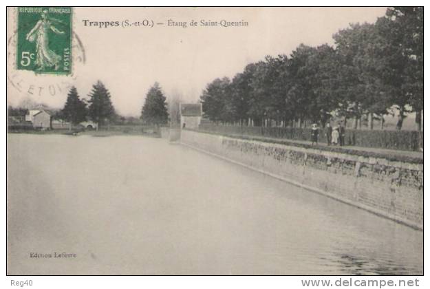 D78 - TRAPPES  -  Etang De Saint-Quentin - Trappes