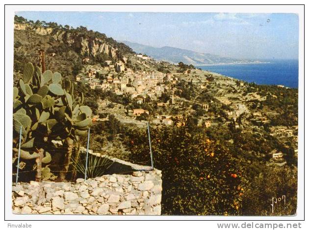 COULEURS ET LUMIERES DE FRANCE La Côte D´Azur, Miracle De La Nature ROQUEBRUNE Vue Générale (7A1974) - Roquebrune-Cap-Martin