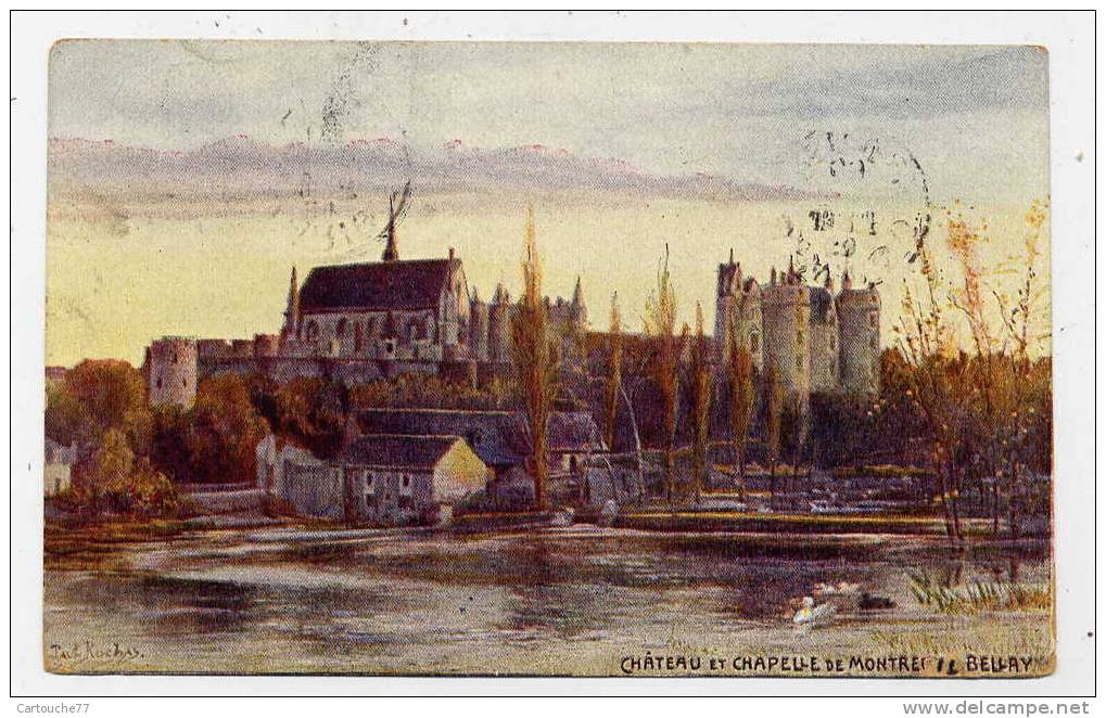 K9 - MONTREUIL-BELLAY - Château Et Chapelle (1909 - Montreuil Bellay