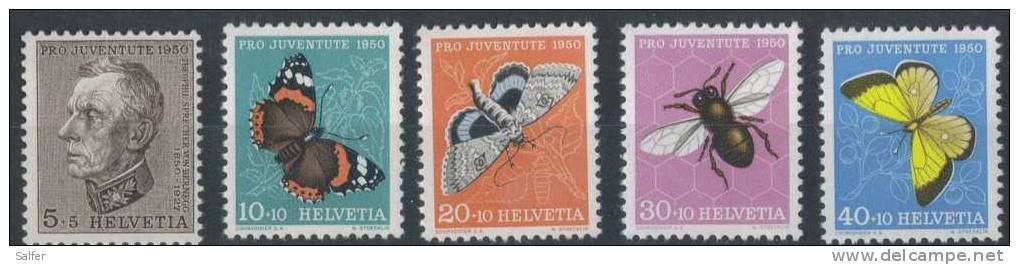 SVIZZERA ** - 1950 PRO JUVENTUTE - Nuevos