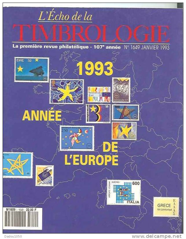 L ´écho De La Timbrologie - Français (àpd. 1941)