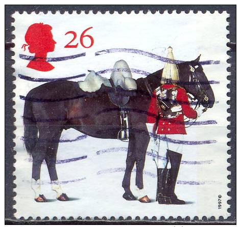 Grande-Bretagne YT N°1973 Cheval Thompson Oblitéré ° - Used Stamps