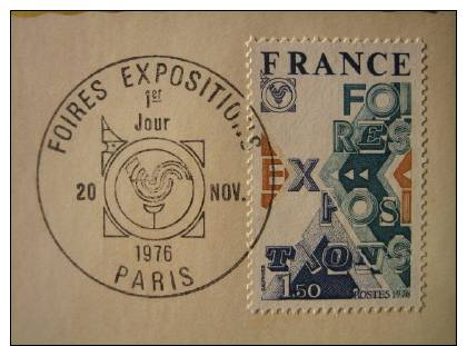 BELLE CARTE  FOIRES EXPOSITIONS DE FRANCE  COQ - Expositions