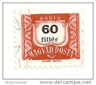 Timbre DE HONGRIE - Used Stamps