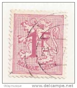 TIMBRE DE BELGIQUE N° 859 - 1977-1985 Chiffre Sur Lion