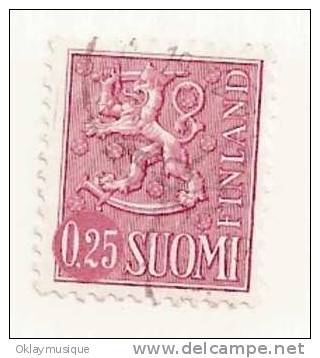 TIMBRE DE FINLANDE N° 537 - Gebraucht