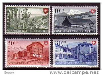 PGL - SWITZERLAND N°457/60 ** - Unused Stamps