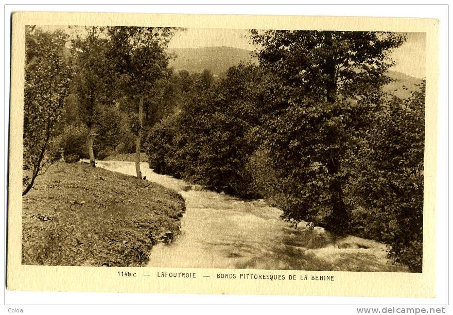 LAPOUTROIE Bords Pittoresques De La Béhine - Lapoutroie