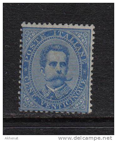 RG92 - REGNO 1879, 25 Cent N. 40   Senza Gomma. Raro. - Mint/hinged