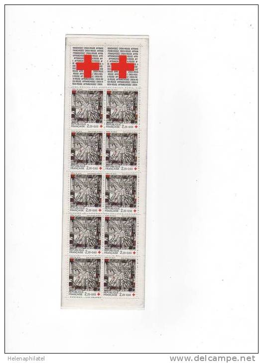 Carnet Croix Rouge 1986 ** Luxe - Croix Rouge