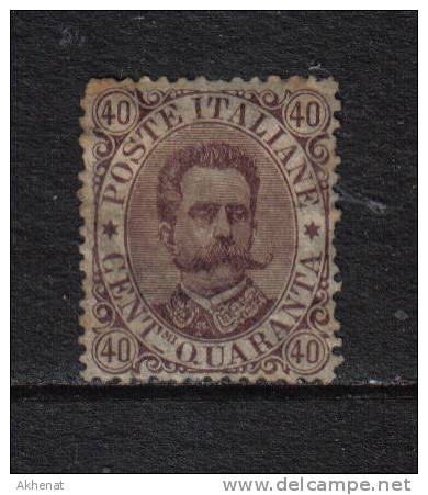 RG107 - REGNO 1889, 40 Cent N. 45   * - Nuevos