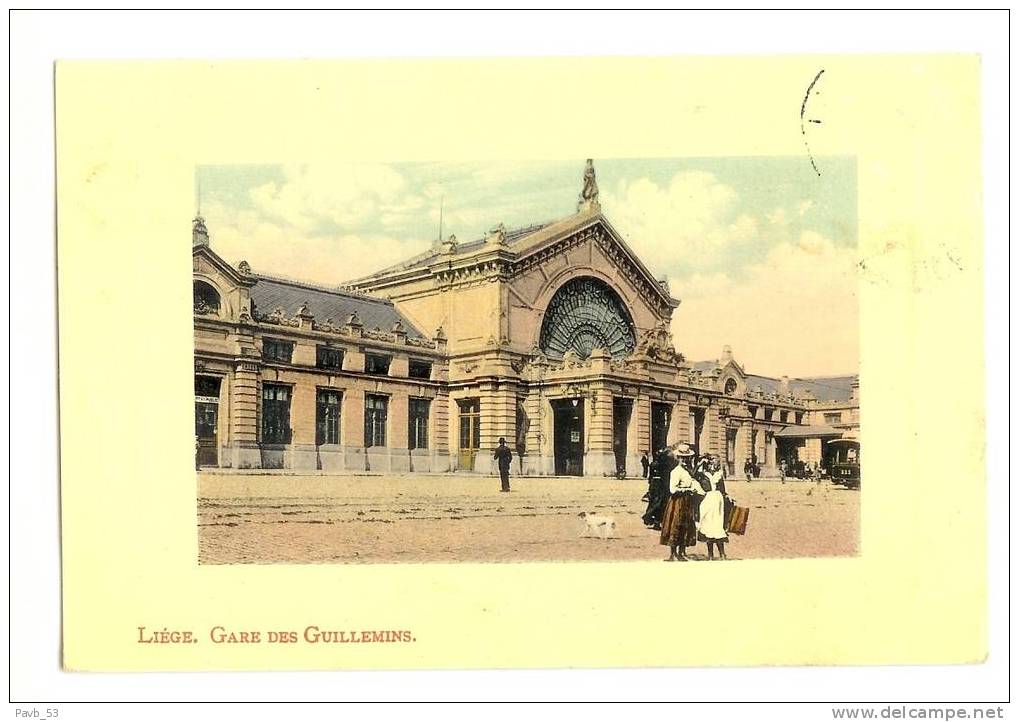 Liège - Luik : Gare Des Guillemins * Station - Chemins De Fer, Gares