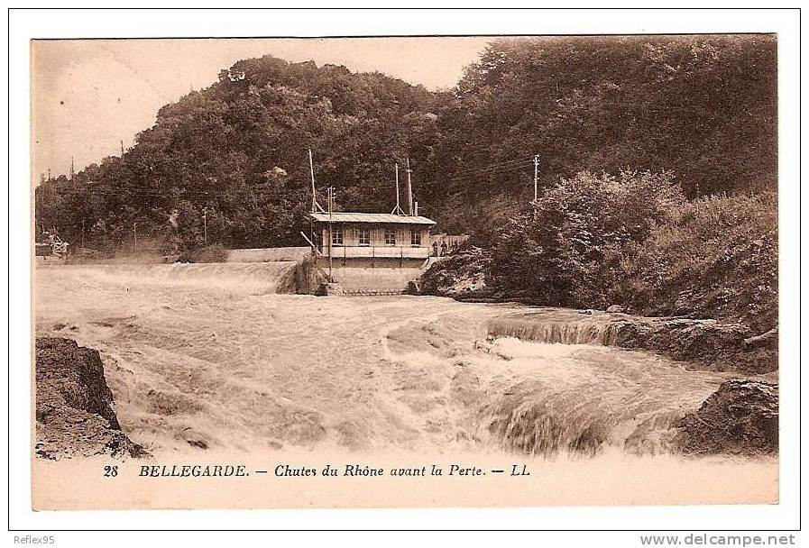 BELLEGARDE - Chute Du Rhône Avant La Perte - 28 - Bellegarde-sur-Valserine