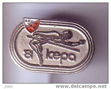 EUROPA CUP IN ATHLETICS 1981. Crvena Zvezda - Serbia Yugoslavia Pin * Badge Athlétisme Athletik Atletismo Atletica - Atletiek