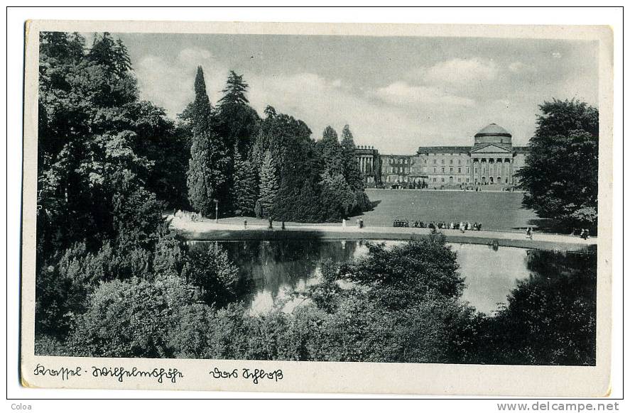 Kassel Das Schloss Feldposkarte 1940 - Kassel