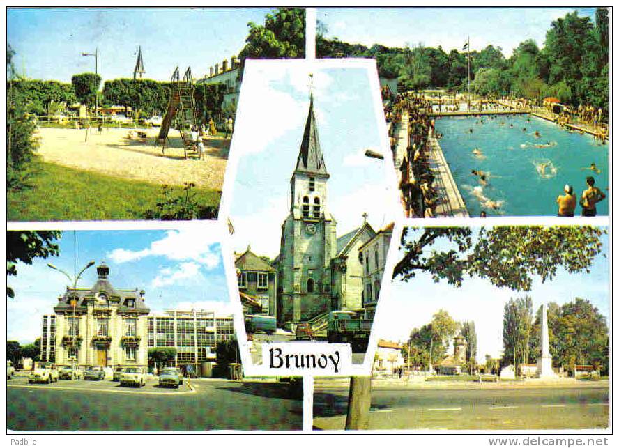 Carte Postale 91. Brunoy  Trés Beau Plan - Brunoy