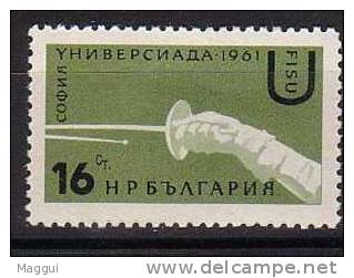 BULGARIE  N°1070 ** Escrime - Schermen