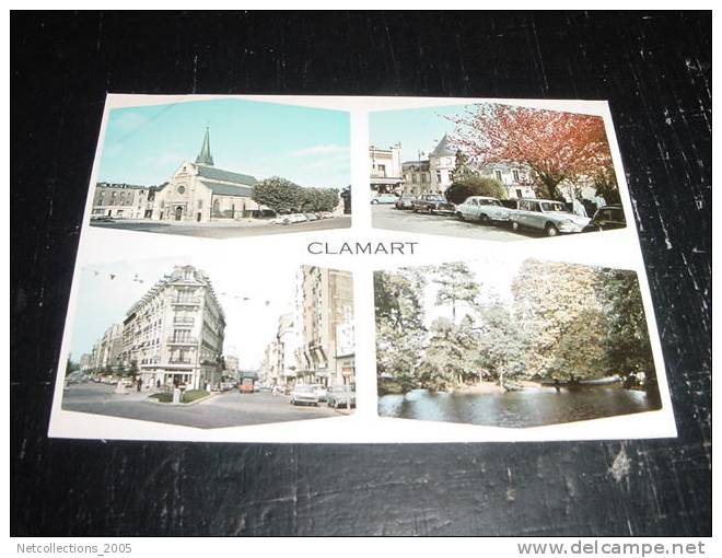 CLAMART - DIVERS ASPECTS DE LA VILLE - 92 HAUTS DE SEINE - Carte Postale De France - Clamart