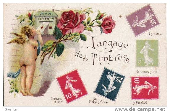 LANGAGE DES TIMBRES (ANGELOT) - Postzegels (afbeeldingen)