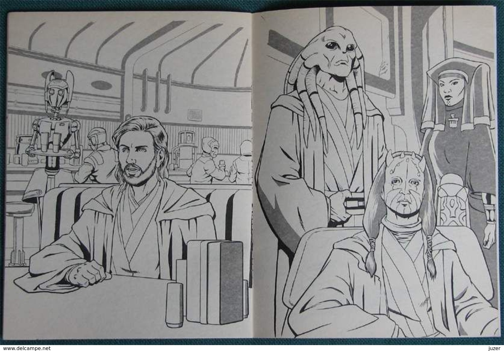 Coloring Book: Star Wars, Attack Of The Clones (2) - Junior