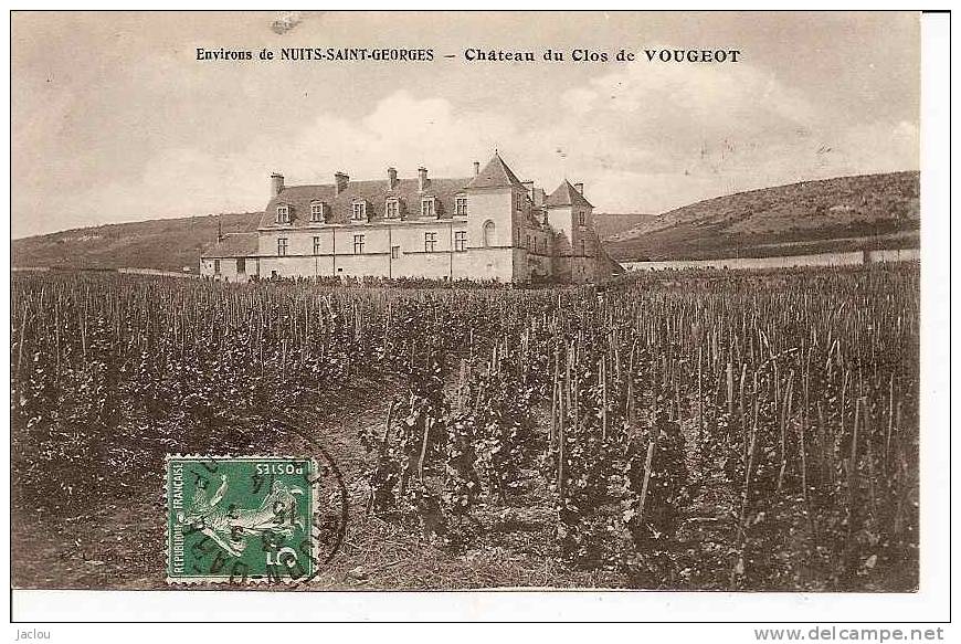 ENVIRONS DE NUITS-SAINT-GEORGES, CHATEAU DU CLOS DE VOUGEOT,REF 4083 - Nuits Saint Georges