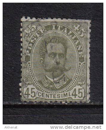 RG159 - REGNO 1891, 45 Centesimi N. 63 Usato - Ungebraucht