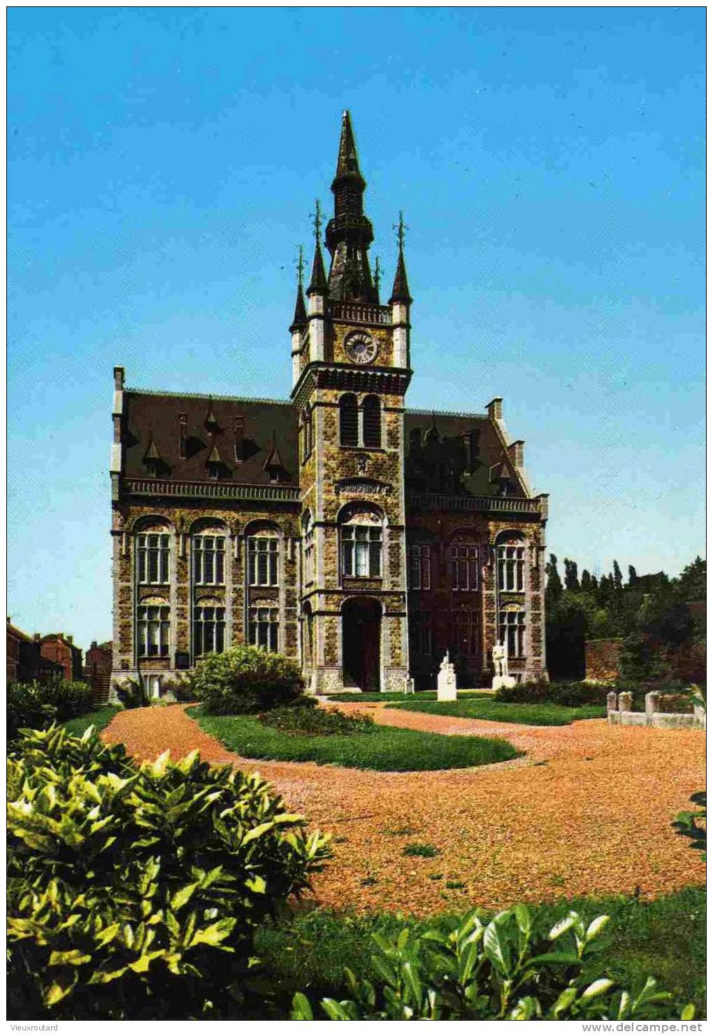 CPSM. COUCELLES. HOTEL DE VILLE. N° A0186 - Courcelles