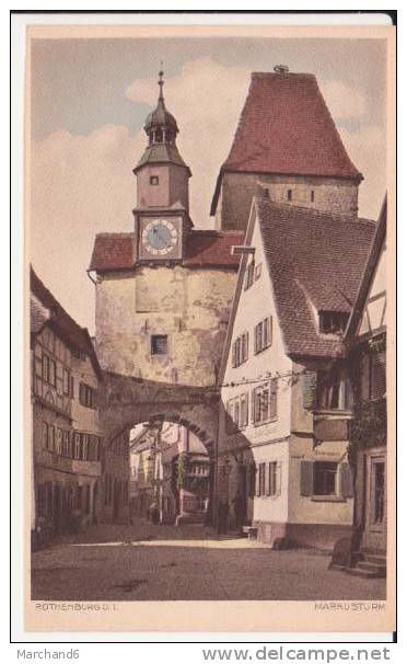 ROTHENBOURG . MARKUSTURM - Rothenburg O. D. Tauber