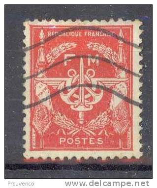 FRANCE 1946 /58  FRANCHISE MILITAIRE  12 - Military Postage Stamps