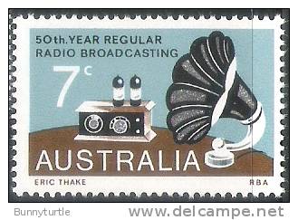 Australia 1973 Broadcasting In Australia MNH - Neufs