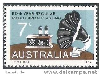 Australia 1973 Broadcasting In Australia MNH - Ungebraucht