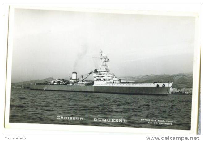 Croiseur Duquesne Bateau De Guerre - Warships