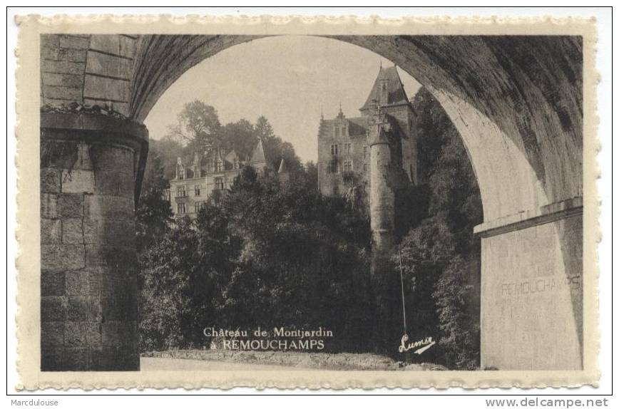 Remouchamps (Aywaille). Château De Montjardin. Kasteel Van Montjardin. - Aywaille
