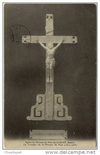 Clichy - Eglise Saint-Vincent De Paul - Le Crucifix - Clichy