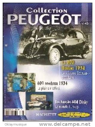 Facicule Collection Peugeot N° 43 - Littérature & DVD
