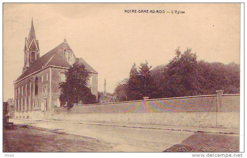 NOTRE DAME AU BOIS = L'église  (edit. Cammaerts) - Overijse