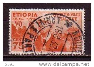 Z3312 - ITALIAN COLONIES ETHIOPIA SASSONE N°6 - Etiopia