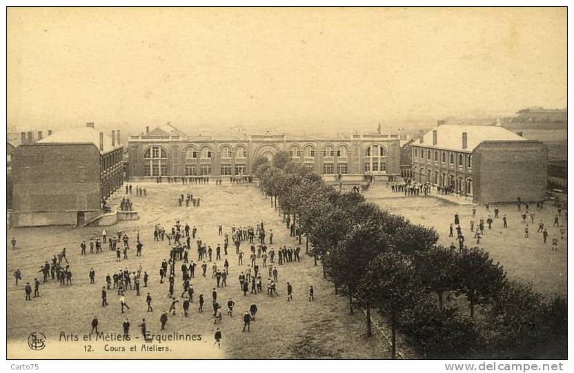 BELGIQUE - ERQUELINNES - Ecole Arts Et Métiers - Cours Et Ateliers - Erquelinnes