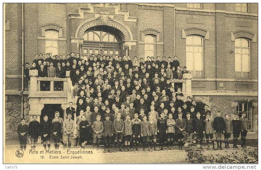 BELGIQUE - ERQUELINNES - Ecole Arts Et Métiers - Ecole Saint-Joseph - Erquelinnes