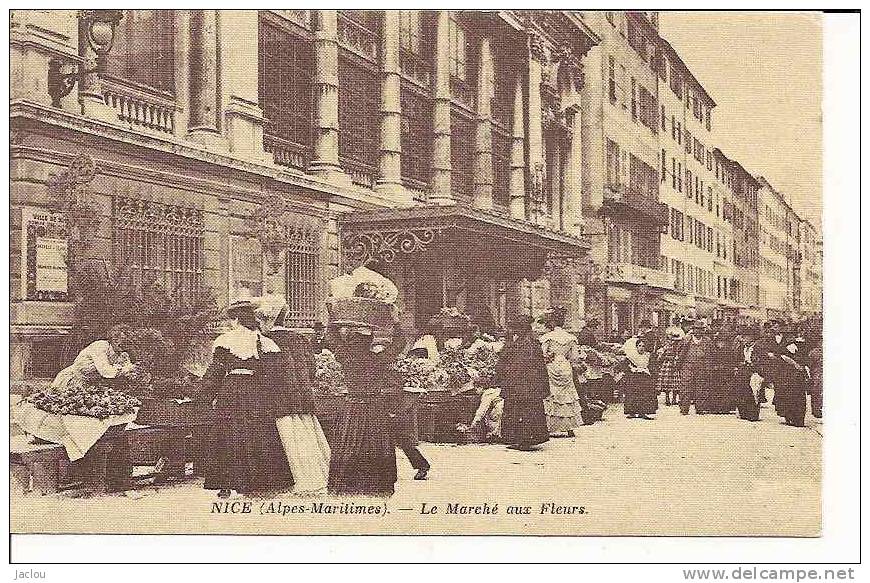 NICE LE MARCHE AUX FLEURS Ref: 4351 - Marchés, Fêtes