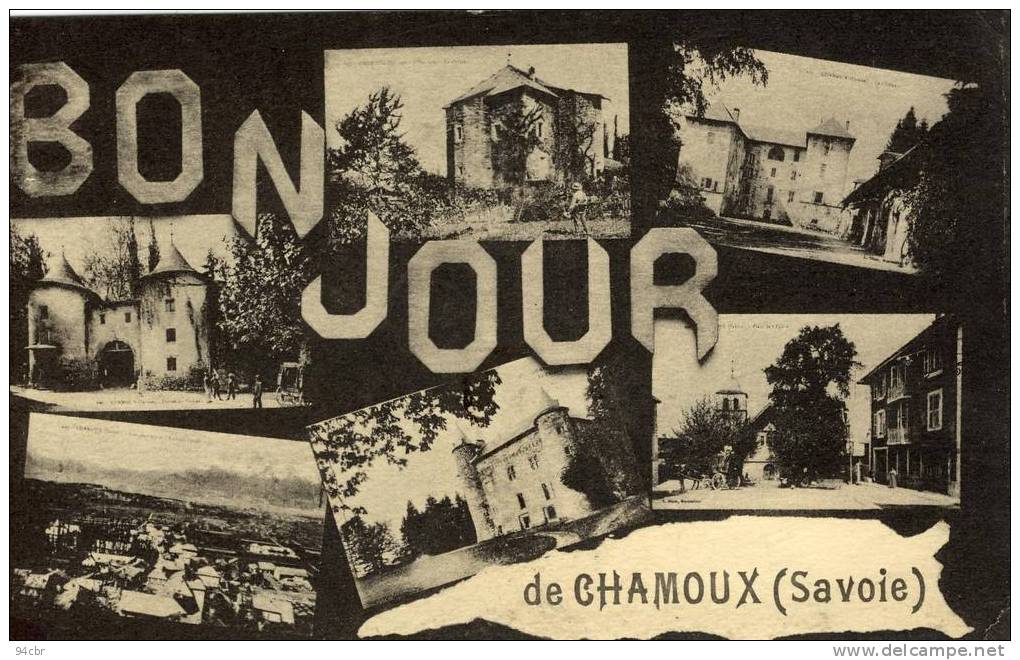 CPA(73)   CHAMOUX  SUR GELON BONJOUR - Chamoux Sur Gelon