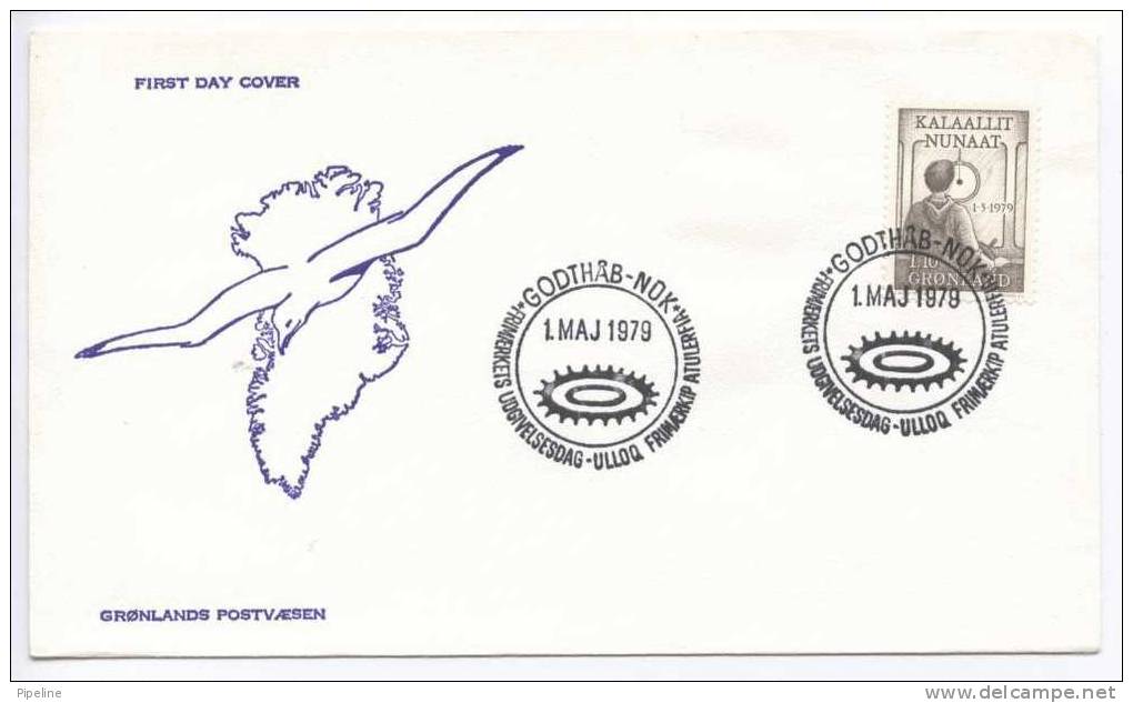 Greenland FDC 1-5-1979 With Cachet - FDC