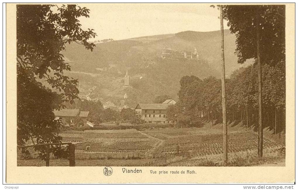 VIANDEN-Vue Prise Route De Roth - Vianden