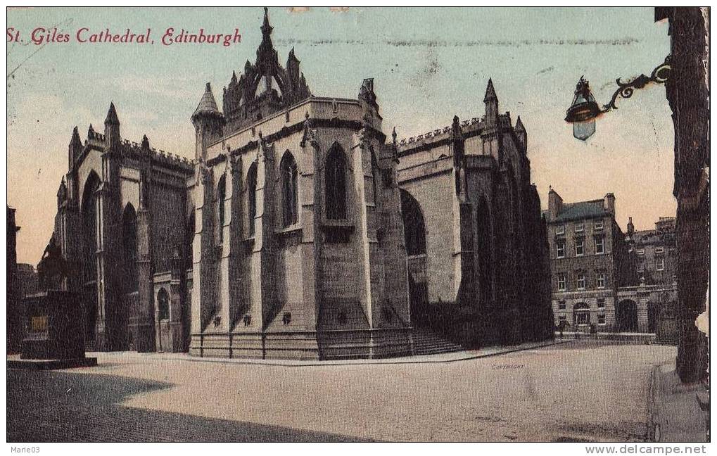 Ecosse - Edinburg - St Giles Cathedral - Colorisée - Midlothian/ Edinburgh
