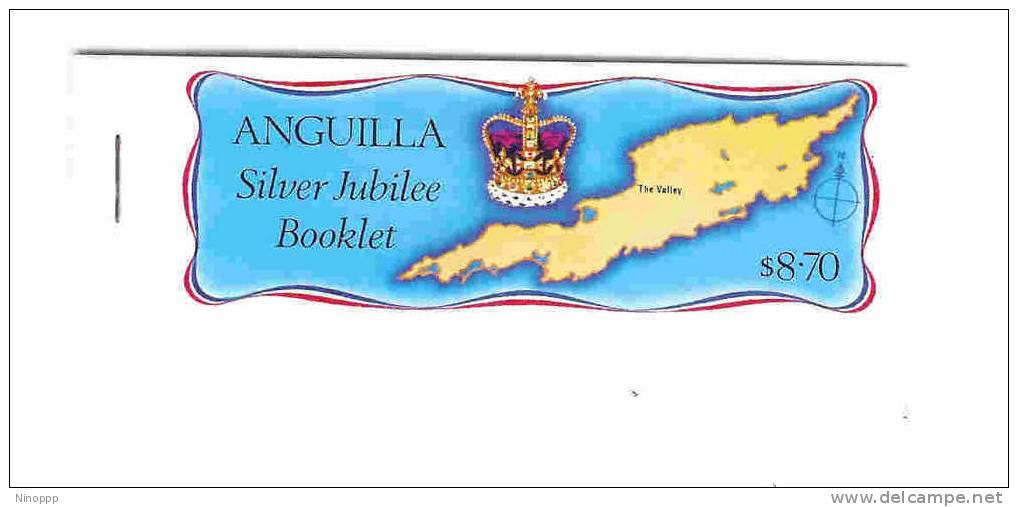 Anguilla-Silver Jubilee Booklet - Anguilla (1968-...)